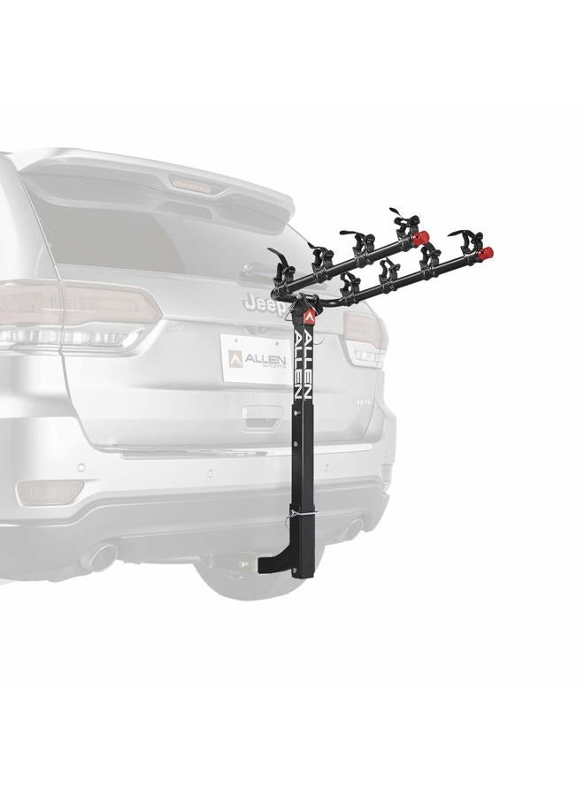 Allen Sports Deluxe 4-Bike Hitch Mount Rack (2-Inch Receiver) , Black - Image 1